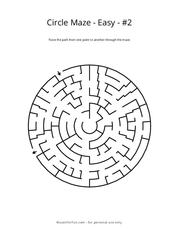 Circle Maze - Easy - 2