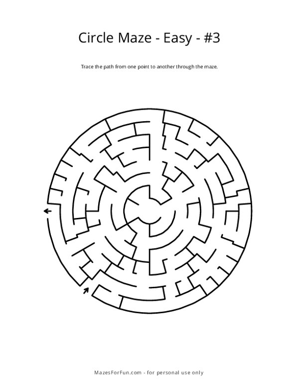 Circle Maze - Easy - 3
