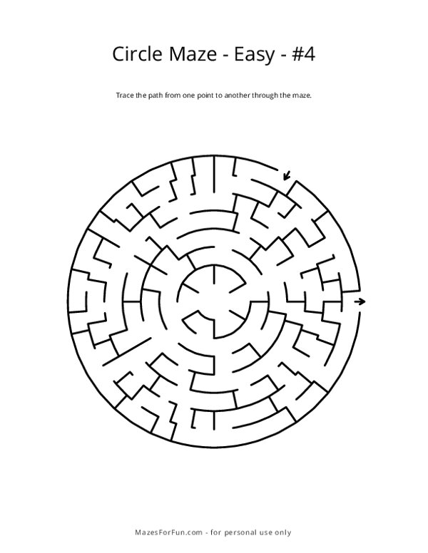 Circle Maze - Easy - 4