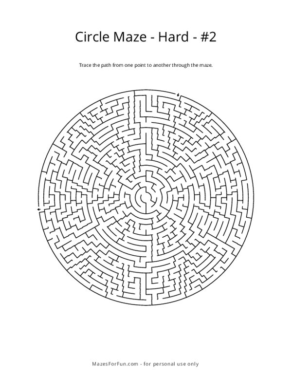 Circle Maze - Hard - 2