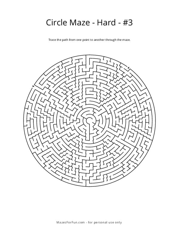 Circle Maze - Hard - 3