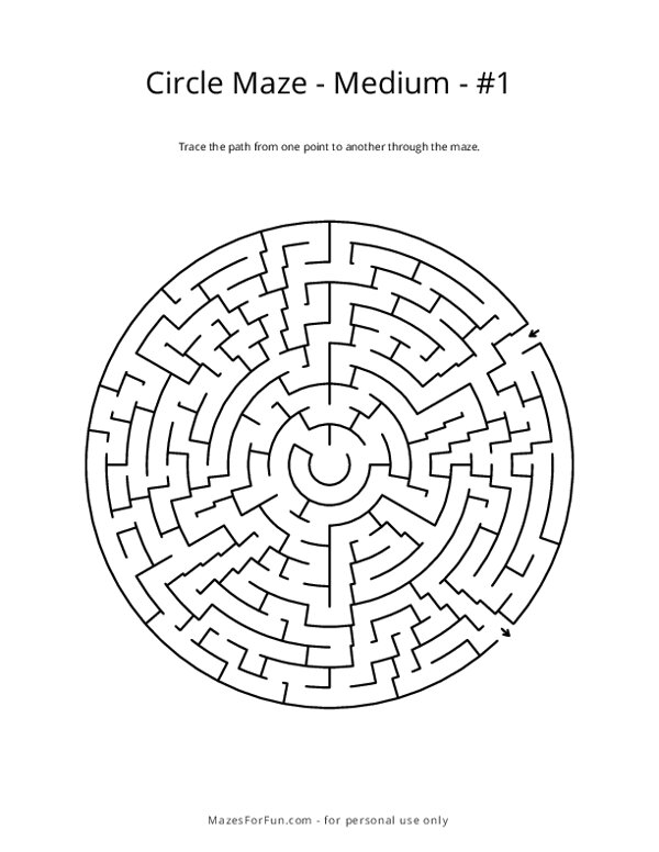 Circle Maze - Medium - 1