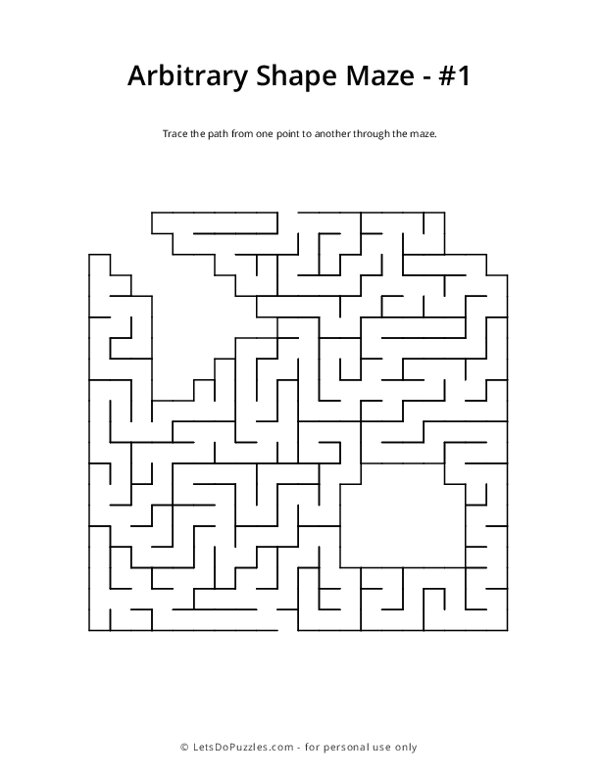 Arbitrary Maze - 1