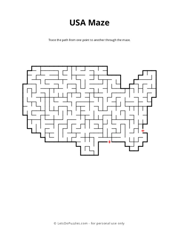 USA Maze